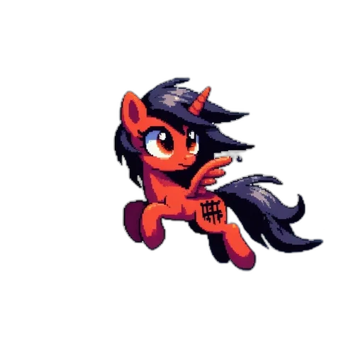 hat, staff, pixel art, cartoon transparent PNG cut-out