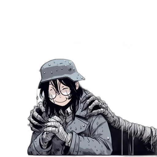 hat, jacket, weapon, mask transparent PNG cut-out