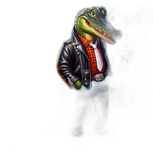 jacket, dragon, creature, animal transparent PNG cut-out