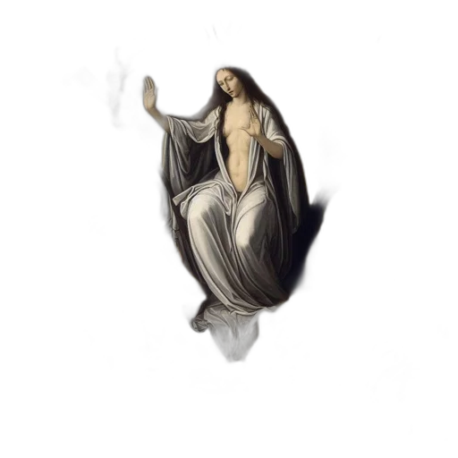 dress, creature, jewelry, staff transparent PNG cut-out