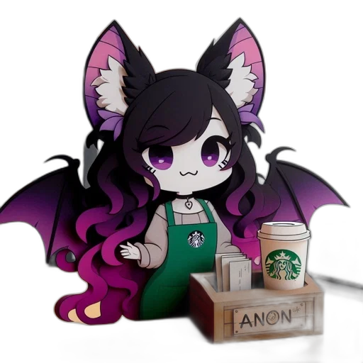 dragon, staff, animal, creature transparent PNG cut-out