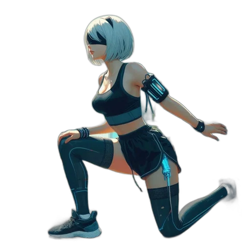 robot, weapon, concept art, 3d render transparent PNG cut-out