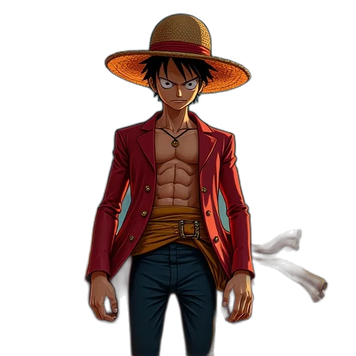 jacket, hat, staff, concept art transparent PNG cut-out