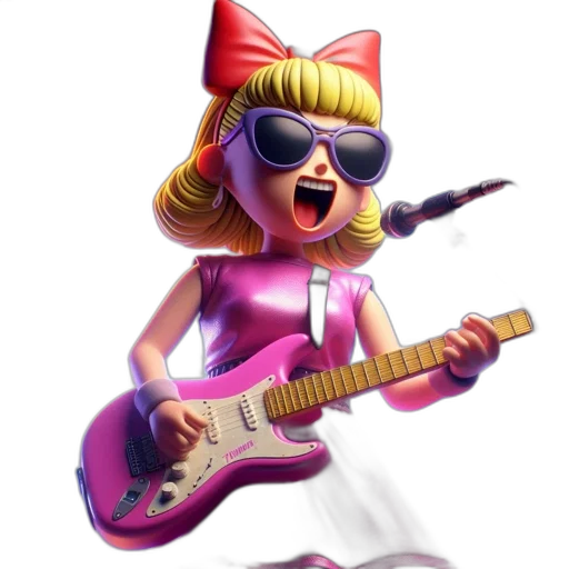 cartoon, 3d render, concept art, comic book art transparent PNG cut-out