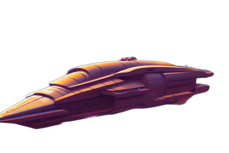 weapon, car, concept art, 3d render transparent PNG cut-out