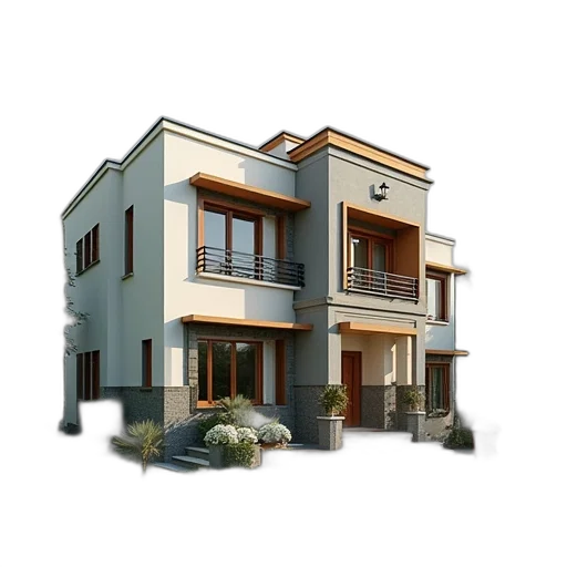building, 3d render, photorealistic, concept art transparent PNG cut-out