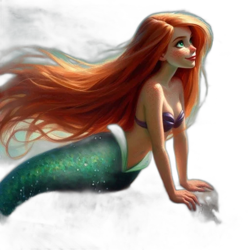 fantasy art, concept art, watercolor, comic book art transparent PNG cut-out