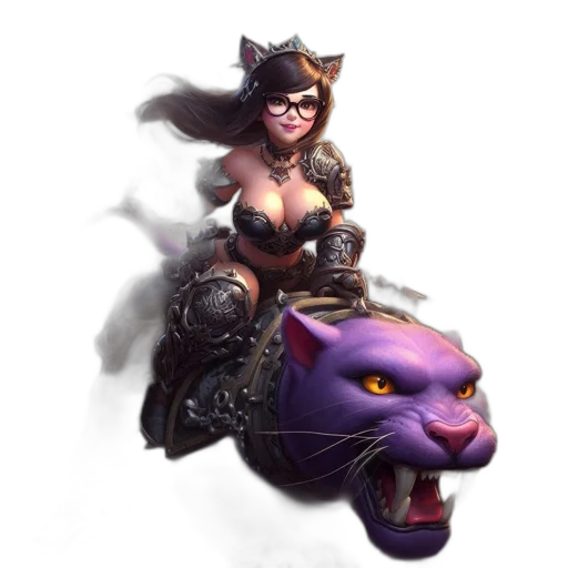 fantasy art, concept art, 3d render, pixel art transparent PNG cut-out