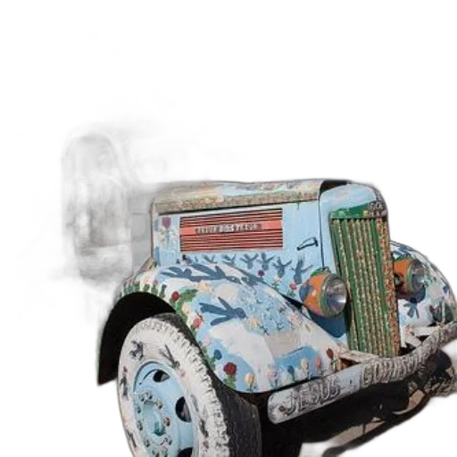 car, robot, concept art, photorealistic transparent PNG cut-out