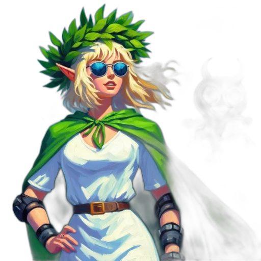 staff, concept art, fantasy art, comic book art transparent PNG cut-out