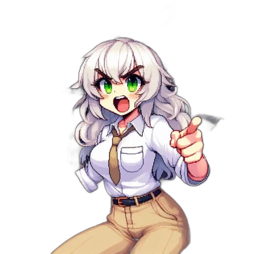 staff, robot, weapon, flower transparent PNG cut-out