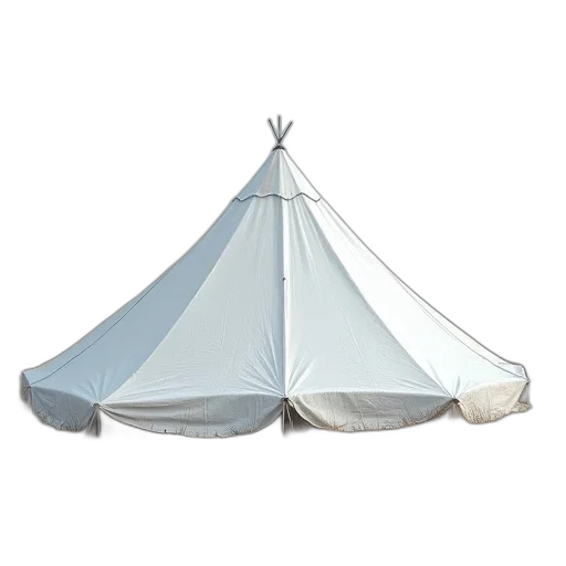 umbrella, 3d render, pitch, covered transparent PNG cut-out