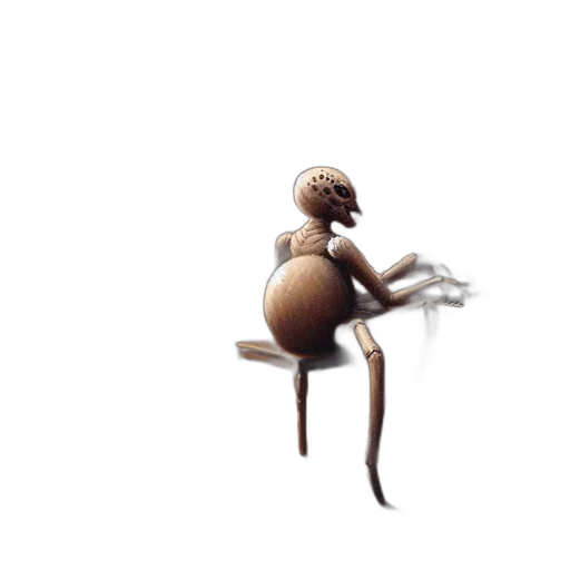 robot, creature, staff, animal transparent PNG cut-out