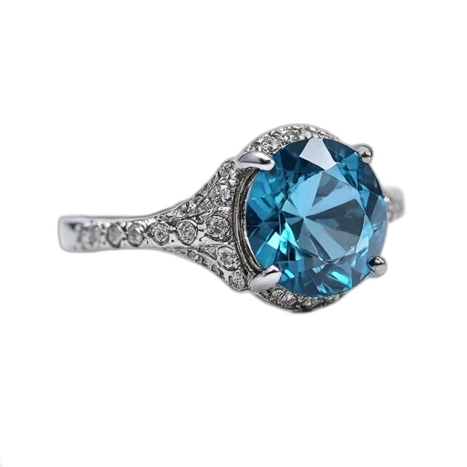 jewelry, crown, blue, close-up transparent PNG cut-out