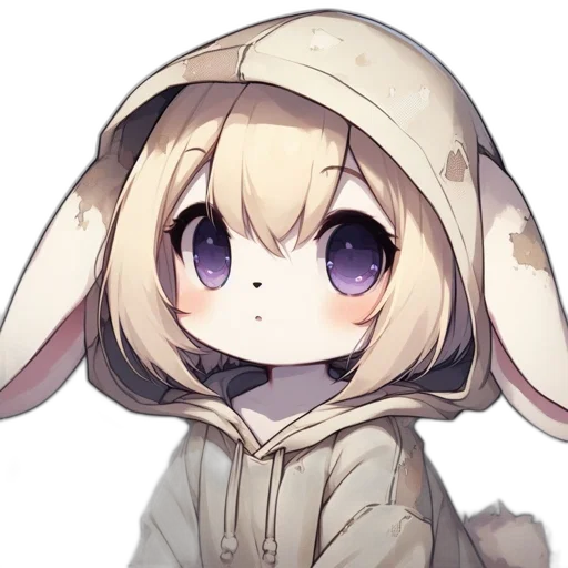animal, creature, hat, staff transparent PNG cut-out