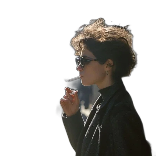 jacket, face, staff, jewelry transparent PNG cut-out