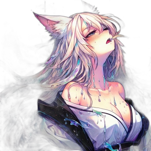 dress, dragon, mask, staff transparent PNG cut-out