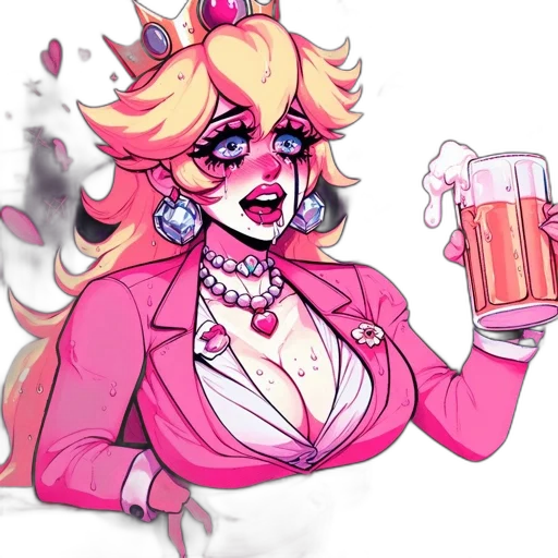 concept art, vaporwave, cartoon, pixel art transparent PNG cut-out