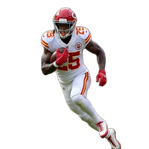 photorealistic, chiefs, cornerback, jamarie transparent PNG cut-out