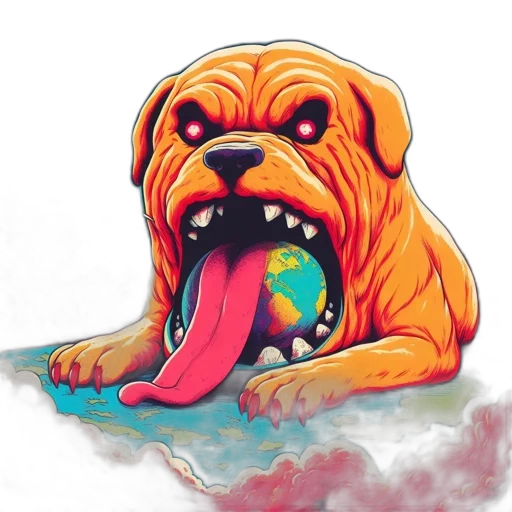 creature, animal, watercolor, photorealistic transparent PNG cut-out