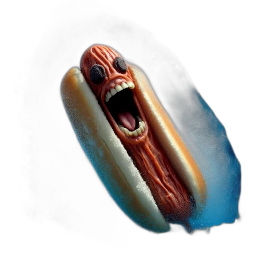 creature, food, animal, face transparent PNG cut-out