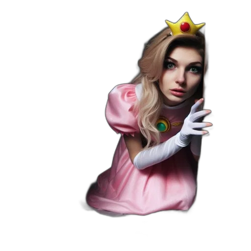 crown, dress, staff, weapon transparent PNG cut-out