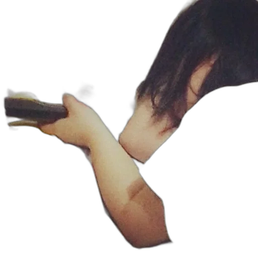 shoes, hair, weapon, face transparent PNG cut-out