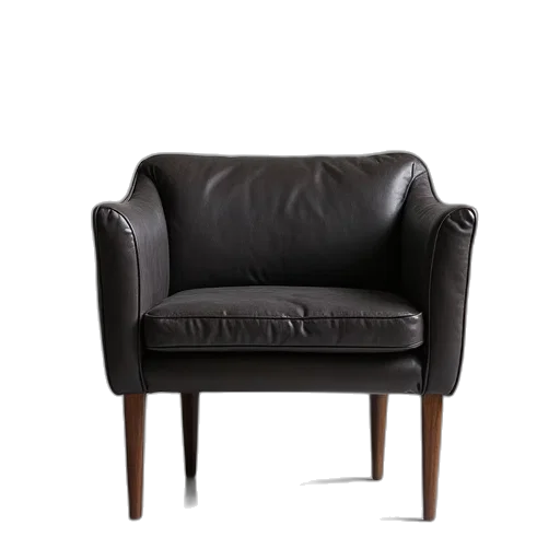 furniture, crown, 3d render, dark transparent PNG cut-out