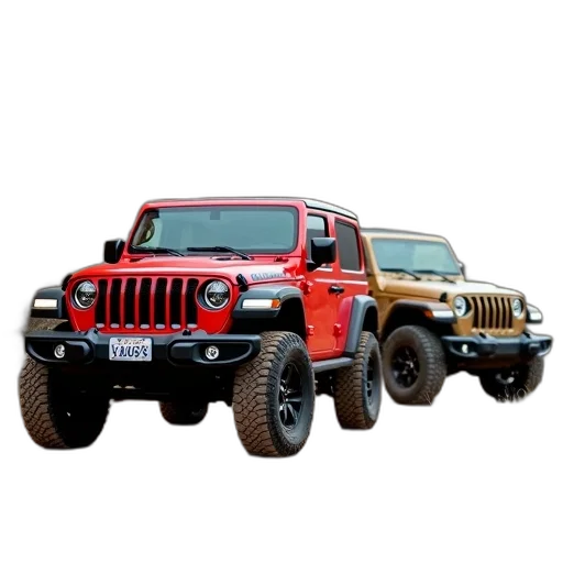 car, 3d render, photorealistic, red transparent PNG cut-out