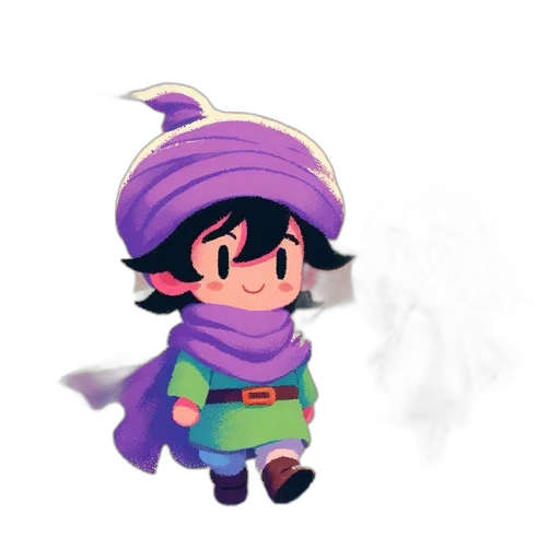 dragon, hat, staff, weapon transparent PNG cut-out