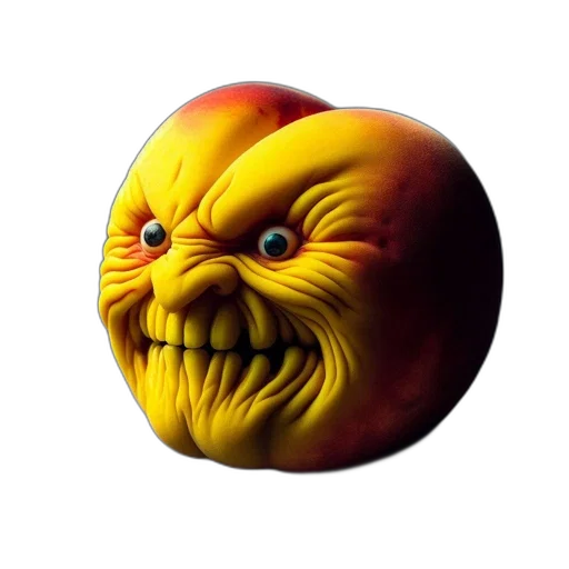 face, mask, creature, food transparent PNG cut-out