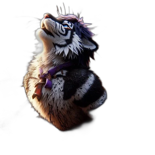 animal, creature, hair, dragon transparent PNG cut-out