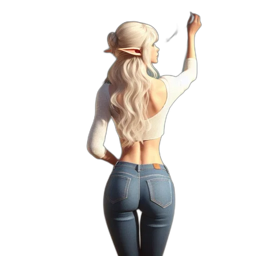 staff, jacket, weapon, hat transparent PNG cut-out