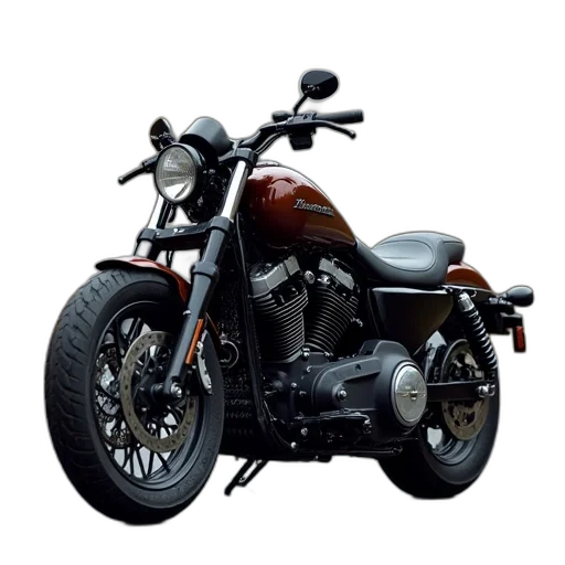 photorealistic, 3d render, 2006, harley transparent PNG cut-out