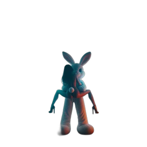 creature, robot, animal, staff transparent PNG cut-out