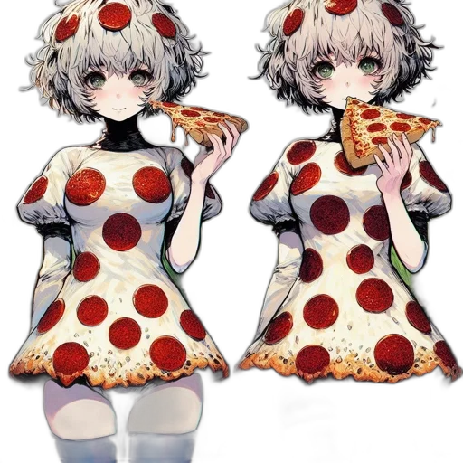 food, dress, creature, concept art transparent PNG cut-out