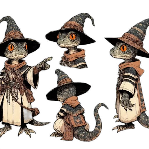 dragon, creature, staff, concept art transparent PNG cut-out