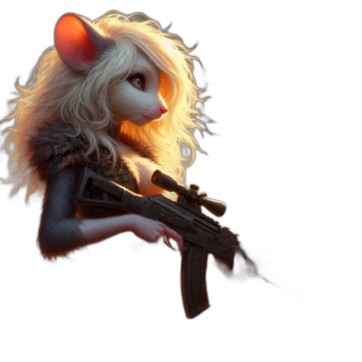 weapon, animal, staff, concept art transparent PNG cut-out