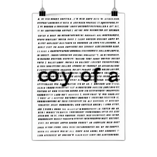 staff, monochromatic, poster, features transparent PNG cut-out