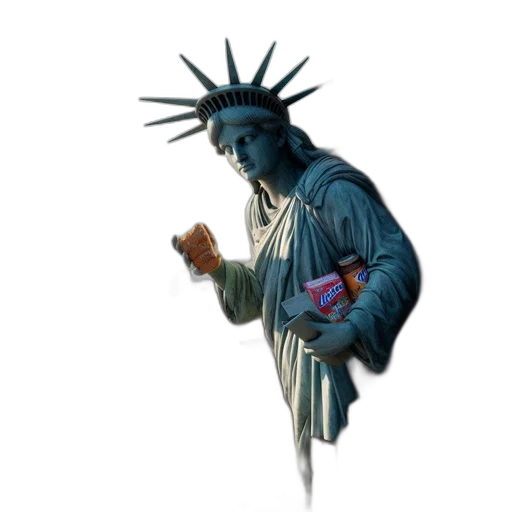 staff, weapon, jacket, vaporwave transparent PNG cut-out