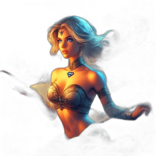 fantasy art, comic book art, concept art, pixel art transparent PNG cut-out