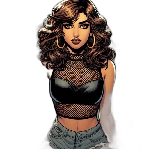 comic book art, cartoon, concept art, fantasy art transparent PNG cut-out