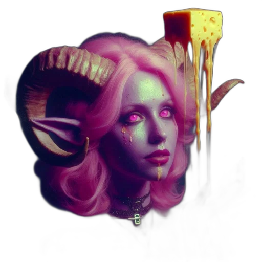 mask, face, staff, fantasy art transparent PNG cut-out