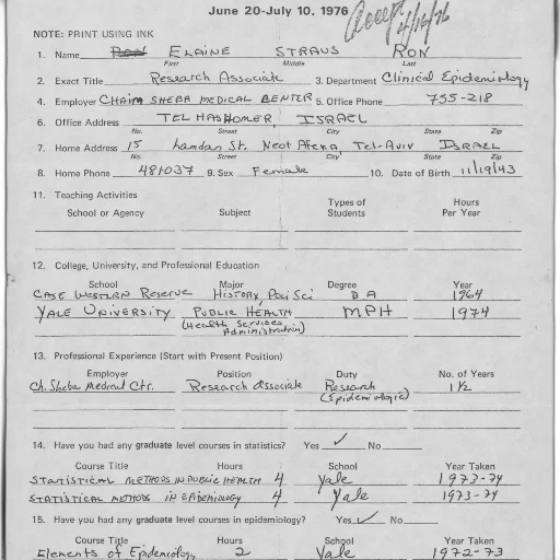 document, june, july, 1976 transparent PNG cut-out