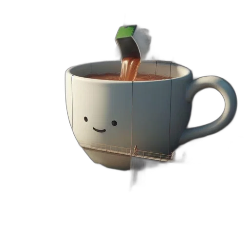 robot, staff, food, hat transparent PNG cut-out