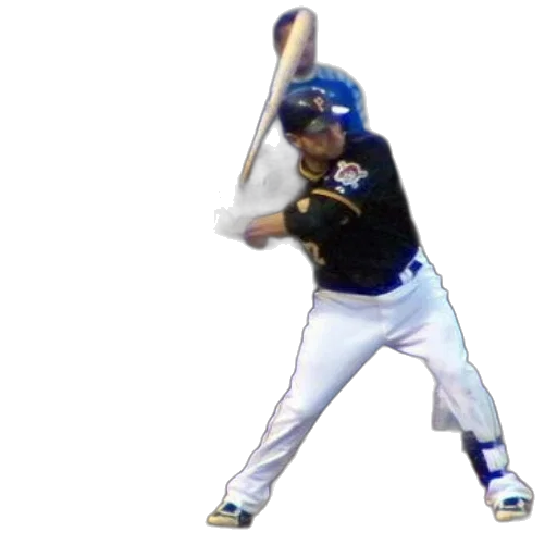 staff, baseball, player, black transparent PNG cut-out