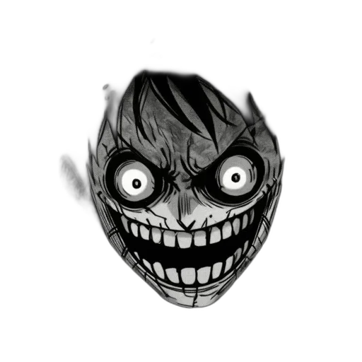 mask, face, creature, staff transparent PNG cut-out