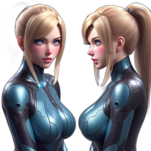 robot, concept art, 3d render, comic book art transparent PNG cut-out