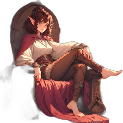 staff, sword, dragon, dress transparent PNG cut-out