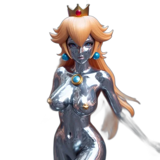 crown, dress, jewelry, staff transparent PNG cut-out